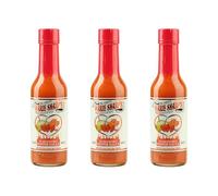 Marie Sharp’s Hot Habanero Sauce - 3 x 148ml Bottle | Belizean Gourmet Chilli Sauce | Spicy & Flavourful