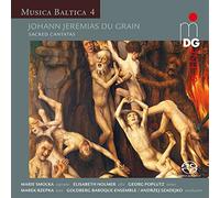 Marie Smolka; Elisabeth Holmer; Goldberg Baroque Ensemble - Johann Jeremias Du Grain: Sacred Cantatas