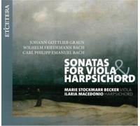 MARIE STOCKMARR BECK - SONATAS FOR VIOLA HARPSICHOR - CD - M4z