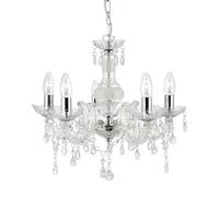 marie therese chrome ceiling light