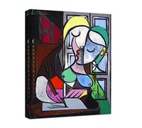Marie Therese Paint by Pablo Picasso Picture Print On Framed Canvas Wall Art Home Decoration 30’’ x 24’’ inch(76x 60 cm)-18mm Depth