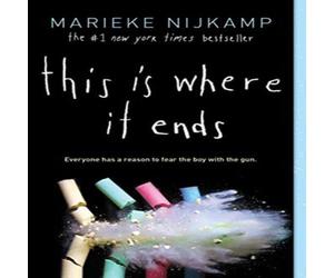 Marieke Nijkamp This Is Where It Ends Paperback Book Marieke Nijkamp Multicolor