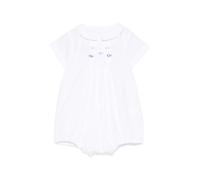 Mariella Ferrari fish-embroidery shorties - White 1 mth-6 mth-9 mth