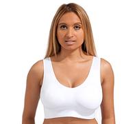 Marielle 4 Pack Bra - Double Layer The Ultimate Seamless Comfort Bra Sizes S-5XL! Sports Bras Sleep Bras Bralette