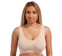 Marielle 4 Pack Bra - Double Layer The Ultimate Seamless Comfort Bra Sizes S-5XL! Sports Bras Sleep Bras Bralette