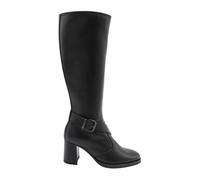 Marietta Heeled Boot - female - Nerogiardini - Heeled Boots - Black - 4 UK - Shoes 4 UK