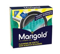 Marigold 150561 Cleaning Me Softly Non-Scratch Scourers X 2 (Box 14) Mgd150561