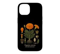 Marigold Botanical Anatomy Vintage Floral Nature Study Case for iPhone 14