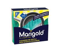 Marigold Cleaning Me Softly Non-Scratch Scourers X 2 (Box 14) Multi Colour (One Size)