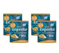 Marigold Engevita Nutritional Yeast Flakes 650g with Vitamin B12 + Free Popcorn - High in B-Complex, Zinc & Fibre, Vegan & Gluten-Free, Cheese-Style Seasoning