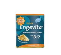 Marigold Engevita Nutritional Yeast Flakes 650g with Vitamin B12 + Free Popcorn - High in B-Complex, Zinc & Fibre, Vegan & Gluten-Free, Cheese-Style Seasoning