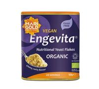 Marigold Organic Engevita Unfortified Nooch Nutritional Yeast Flakes 100g - Vegan & Gluten-Free, High Protein & Fibre, Naturally Cheesy Flavour