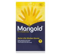 MariGold Kitchen Gloves Latex Extra-Life Yellow Medium