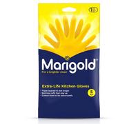 Marigold Yellow Extra-Life Kitchen Gloves - Small, Yellow