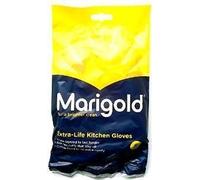 MARIGOLD Extra-Life Kitchen Gloves Small, Yellow, S (Pack of 6)