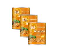 MariGold Fermented Vegan Tempeh Slices - Gluten-Free Ready-to-Eat Soya in Spring Water - 280g 2-pack