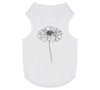 'Marigold Glory Flower ' Pet Dog/Cat T-Shirt (PT00135485)