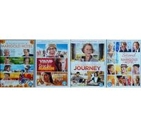 MARIGOLD HOTEL & MORE 1-4 COMPLETE COLLECTION / 1. THE BEST EXOTIC MARIGOLD HOTEL / 2. SONG FOR MARION / 3. THE HUNDRED-FOOT JOURNEY / 4. THE SECOND MARIGOLD = ULTIMATE 4x DVD SET