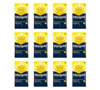 Marigold Kitchen Gloves Extra Life For A Brighter Clean Medium Size Pack Of 12