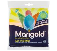 Marigold Let It Shine Microfibre Cloths 4 per Pack (Pack of 2)