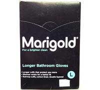 Marigold Longer Bathroom Gloves Large 3 Pairs