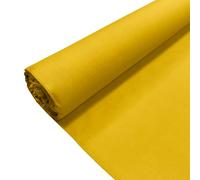 Marigold Plain Polycotton Fabric Dress Craft Poly Cotton Material | Fat Quarter (50cm x 55cm) | Soft Poly Cotton for Sewing, Dressmaking, Crafts, Bunting & Lining