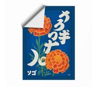 Marigold Poster Vintage Unframed Wall Art Print A3 (42×29.7cm), Wall Decor for Living Room, Bedroom, Office & Home, Art Gift