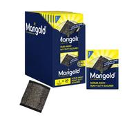 Marigold Scrub Away Stainless Steel Scourers Heavy Duty Cleaning Pads 20 Pack