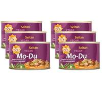 Marigold Seitan Vegan Mo-Du (Mock Duck), 225g (Pack of 6) - High Protein, Plant-Based, Ready-to-Eat, Mild Flavour