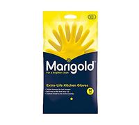 Marigold Latex Yellow Kitchen Gloves, Medium