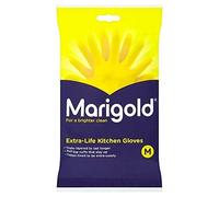 Marigold Unisex MARIGOLD RUBBER GLOVES KITCHEN- Yellow, Pack of 1