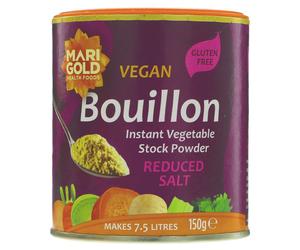 Marigold Vegan Bouillon Powder - Reduced Salt - 150g