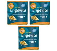 Marigold Vegan Engevita Nutritional Yeast Flakes with Vitamin B12 100g (Pack of 2)