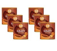 Marigold Health Foods Vegan Instant Gravy Powder - Organic - Gluten Free - Makes 30 Servings 110g (Pack of 6)