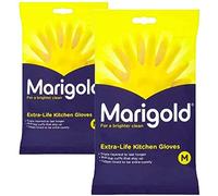 Marigolds 3 x Extra Life Kitchen Gloves Medium 2 Pairs