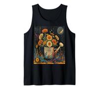 Marigolds in a Watering Can Blooming Summer Flower Marigold Tank Top