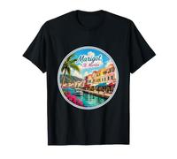 Marigot St Maarten Martin, Colorful Houses T-Shirt