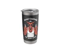 Marijuana 420 Funny Devil Joint Custody Soul Weed Stoner Pot Stainless Steel Insulated Tumbler