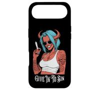 Marijuana 420 Funny Devil Woman Give In To Sin Weed Stoner Case for iPhone Air