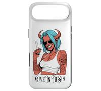 Marijuana 420 Funny Devil Woman Give In To Sin Weed Stoner Case for iPhone Air