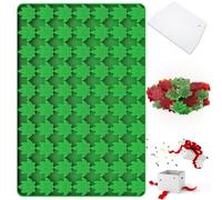 Marijuana Cannabis Hemp Leaf Silicone Molds with 70 Cavities Shaped for Pot Chocolate Candy Gummy, with Baking Scraper