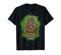 Marijuana Owl Smoking Weed Cannabis Love Owls T-Shirt