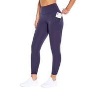 Marika Women's Cameron High Rise Tummy Control Ankle Legging, Midnight Blue, L UK