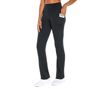 Marika Women's Jada Eclipse High Rise Pocket Bootcut Pant, Black, 2X