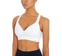 Marika Women's Johanna Molded Cup Seamless Sports Bra, Opaque, White, S
