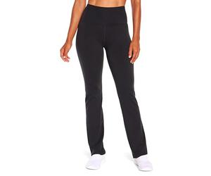 Marika Women's Standard Sophia High Rise Tummy Control Bootleg Legging, Black, X-Large