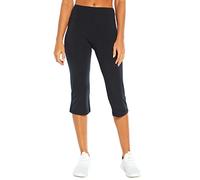 Marika Women's Zoey Tummy Control Capris, Black, X-Large