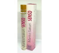 Mariko Sakuri SENSO Roll-on Perfume for Women 15ml - Sexy Japanese Fragrance with Peony, Rose, Amber & Musk - Elegant, Floral & Seductive Scent Designed to Attract Male Attention Naturally