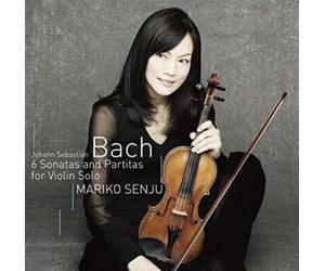 Mariko Senju-Prayer for Peace, Bach: Complete Works for Solo Violin-JAPAN SHM-CD