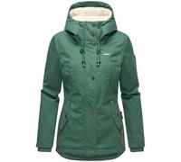 Marikoo Bikoo Ladies` Winter jacket with hood Dusty Green L